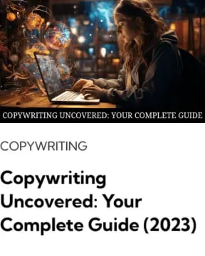 A woman using a laptop, Copywriting Uncovered: Your Complete Guide