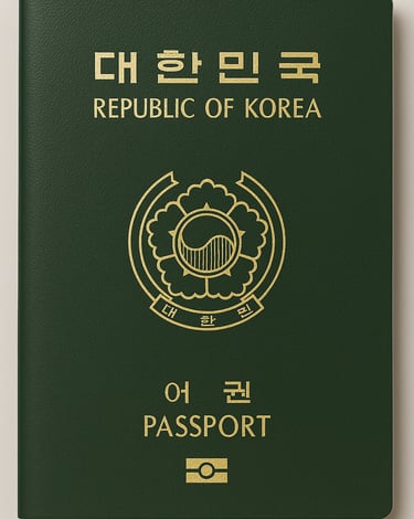 passport south Korea