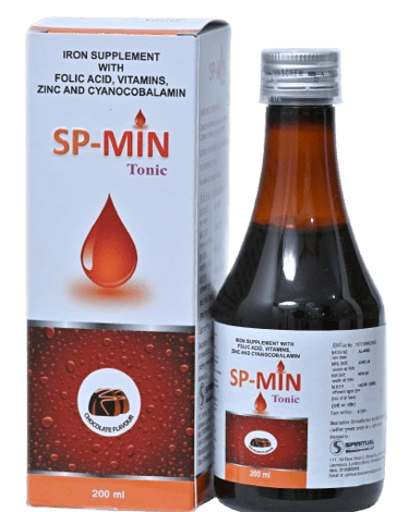 SP-Min Tonic-Haematinic syrup by Spiritual Biosciences LLP