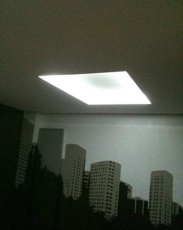 Iluminacion en foseado de pladur