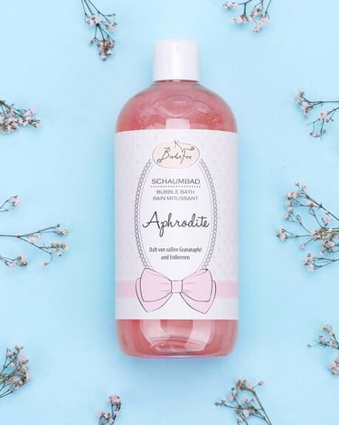 bain moussant fraise et grenade 