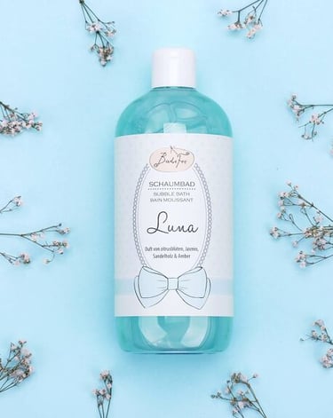bain moussant citron vert l'ambre santal et la lavande