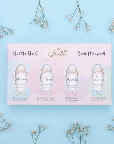 coffret bain moussant