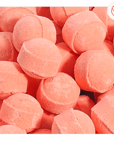 mini billes de bain  mangue 