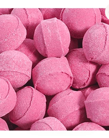 mini billes de bain framboise 