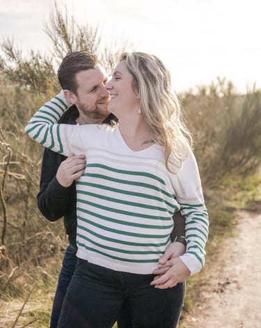 photographie de couple en extérieur à Guichen, Guignen, Baulon, Lassy