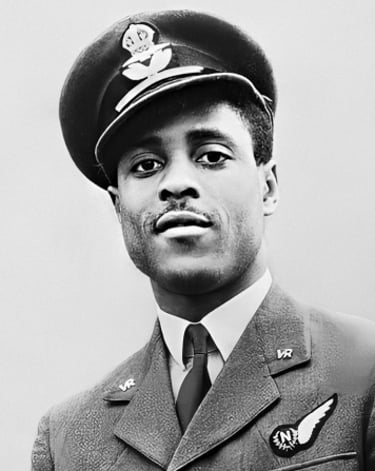 John Smythe RAF pilot war hero barrister Windrush