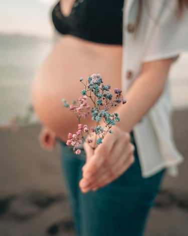 sesión de embarazo en Tenerife
