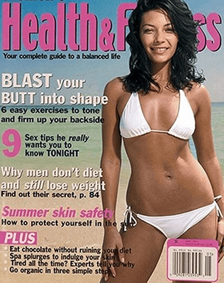Cover of Health & Fitness Magazine, Makeup and Hair- J. Elton Marks, Photo-Paul Thatcher