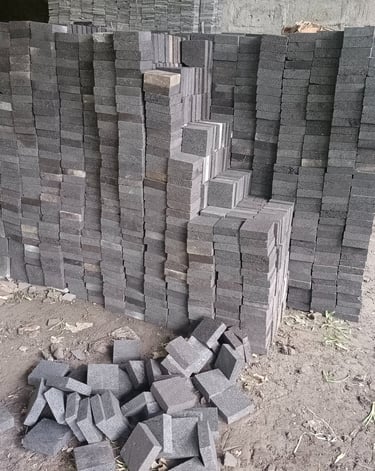 Black lava stone supplier
