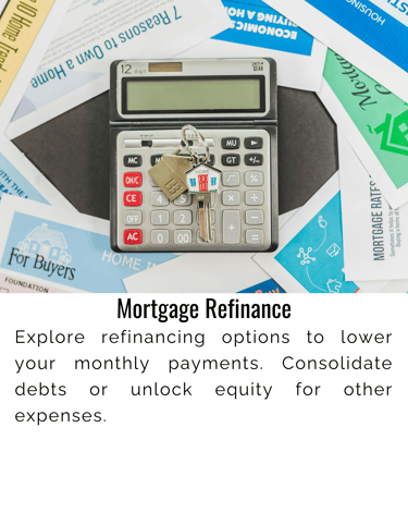 Mortgage Refinance Debt Consolidation with best mortgage rates in Niagara, GTA, Parry Sound, Ontario