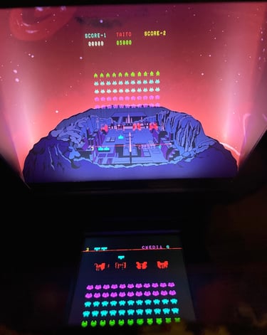 Numskull Pepper's Ghost Effect Space Invaders