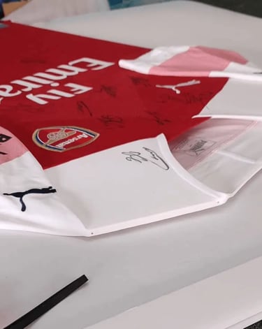 Mounting a Jersey by a KL framer