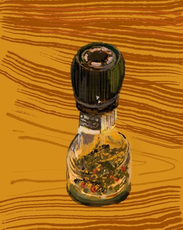 Digital drawing RDS - pepper pot