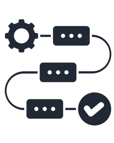 An icon with transparent background representing the concept Streamline