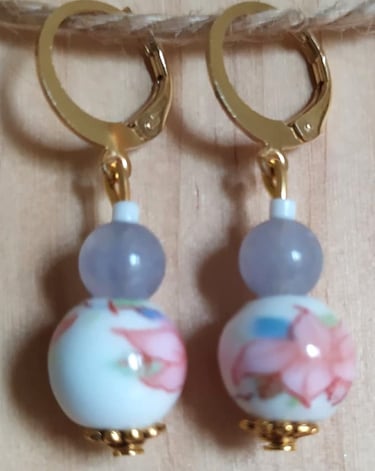 Bijoux Les Couleurs de Lo Aigue marine