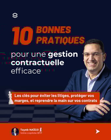 Guide 10 bonnes pratiques contractuelles