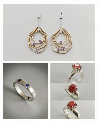Advanced stone setting class with Kelly Allanson at Mountain Gems