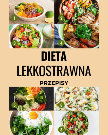 Dieta lekkostrawna jadłospis na 7 dni pdf, przepisy na tydzień
