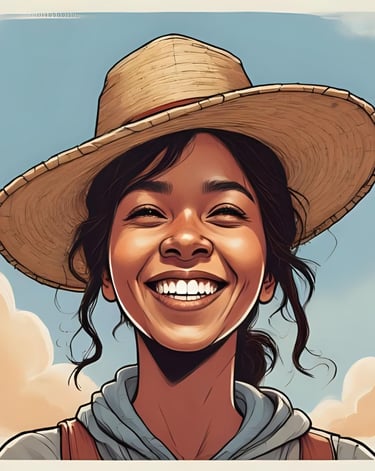 une indépendante épanouie