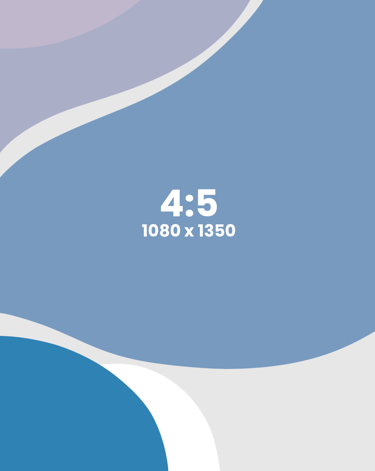 format 4:5 1080x1350 instagram avenceo