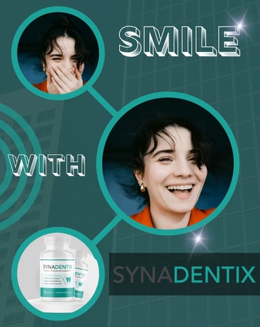 Smile with Synadentix - healthy, chewable tablets for gum health