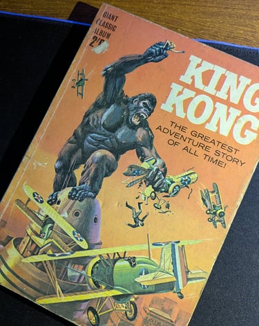 King Kong graphic novel cover. 