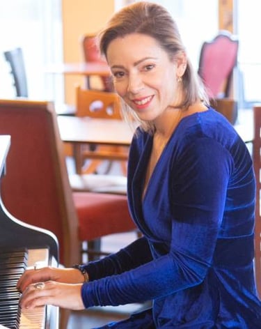 Ludmila Simekova Piano Coach Energetic Breakthrough