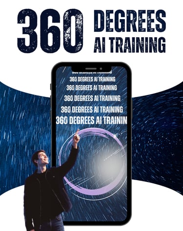 360 degrees AI Training courses for your business