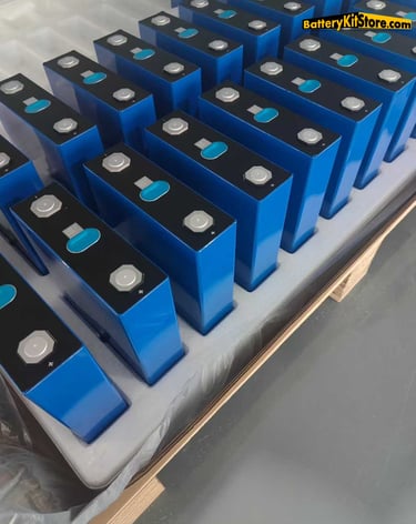 a bunch of batteries in a box