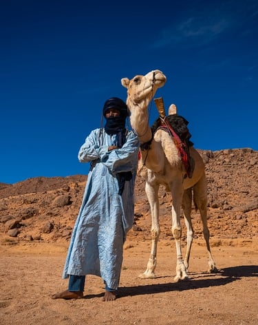 treeking in chigaga desert with nomads guided