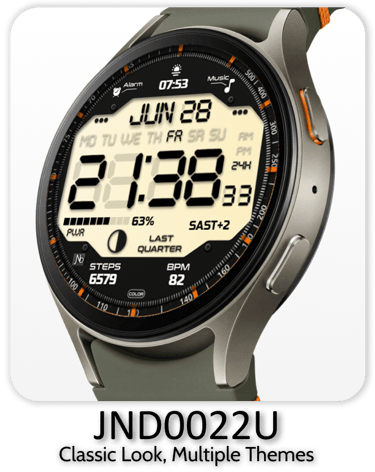 a watch with a large display of a watch on a white background