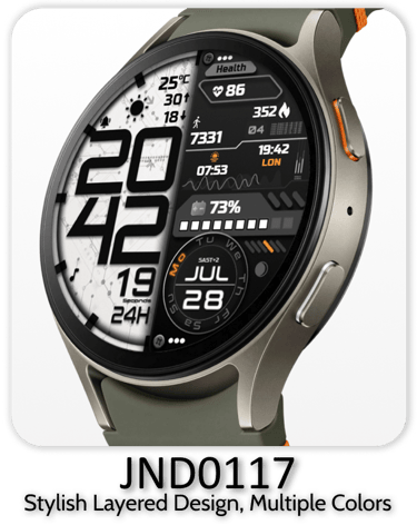JND0117 Wear OS watch face