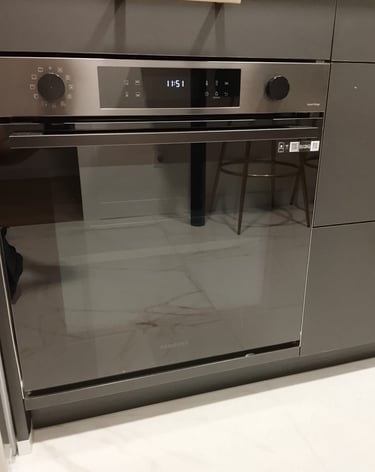 horno empotrado instalado