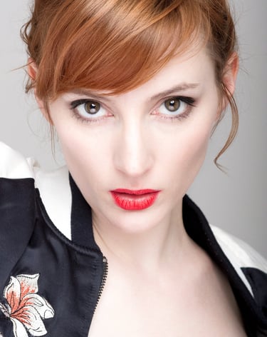 Portrait comédienne par Philippe Beheydt