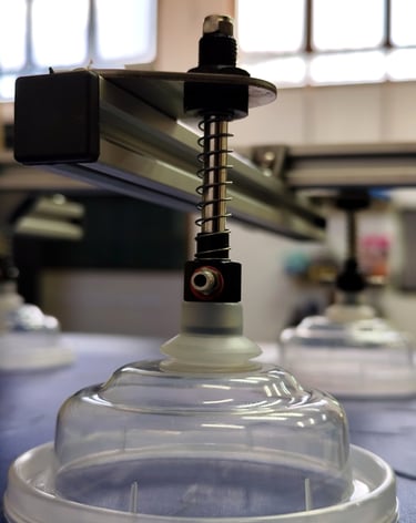 mascara para robô (cilindro com ventosas)