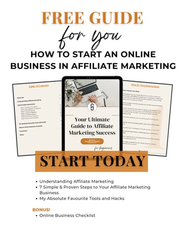 3 pages affiliate marketing guide