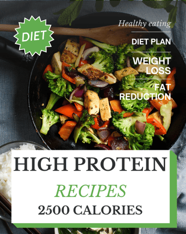 weekly high protein meal plan 2500 calories recipes pdf weight gain