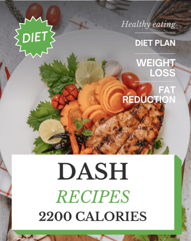 DASH diet smaple menu meal plan muscle gain pdf