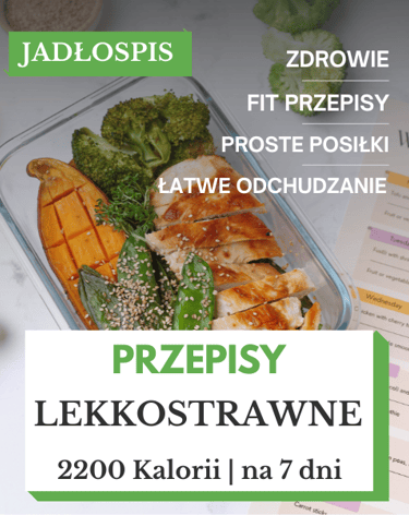 Dieta lekkostrawna - jadłospis pdf