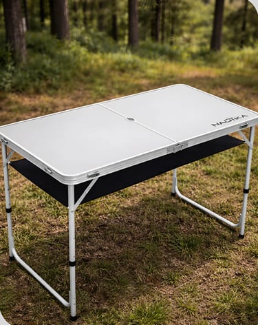 Mesa Dobrável de Alumínio Nautika (portátil)