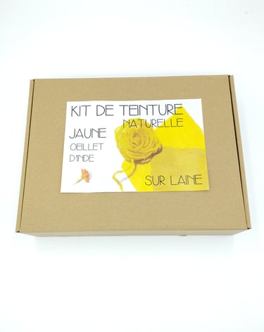 kit teinture vegetale oogaya artisanat france aveyron occitanie plantes tinctoriales