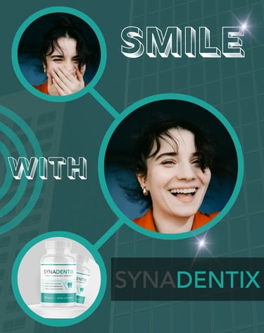 Smile with Synadentix - healthy, chewable tablets for gum health
