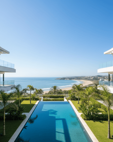 A stunning coastal view of Nazaré, Portugal, highlighting the unique blend of traditional charm and 