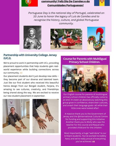 Read our latest monthly newsletter
