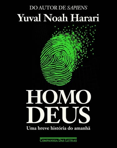 capa do livro homo Deus yuval noah harari