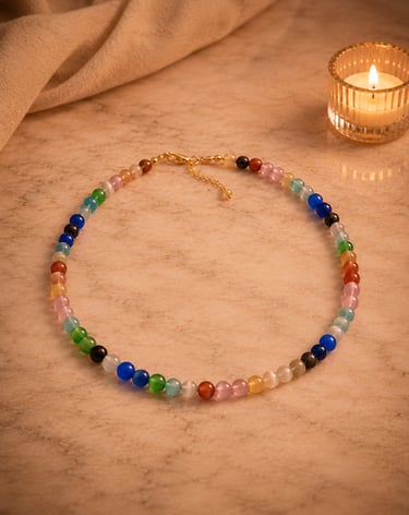 cat eye stone bracelet colorful protective gemstone jewelry for focus intuition and energetic balance