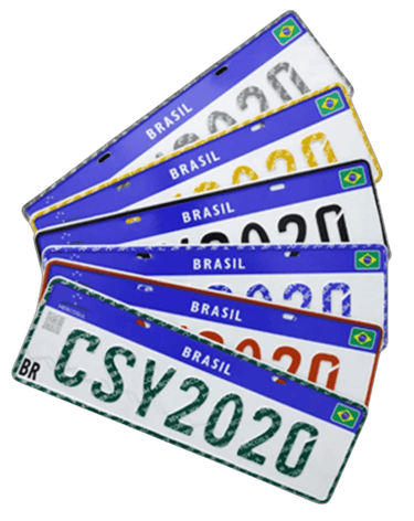Placas Brasil Placas para carros em Curitiba Placas Mercosul para carros Placas Mercosul em curitiba