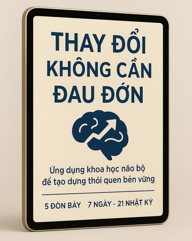 Hướng dẫn khoa học để thay đổi thói quen mà không tự làm tổn thương chính mình