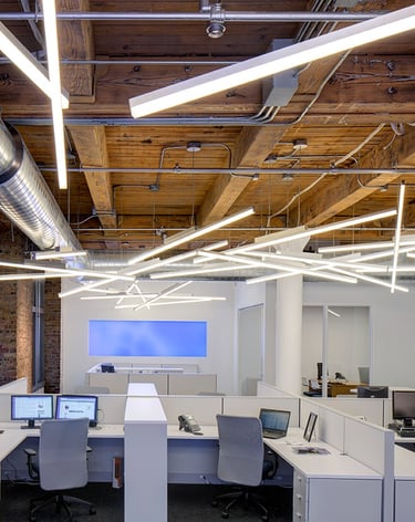 linear LED fixtues at manar